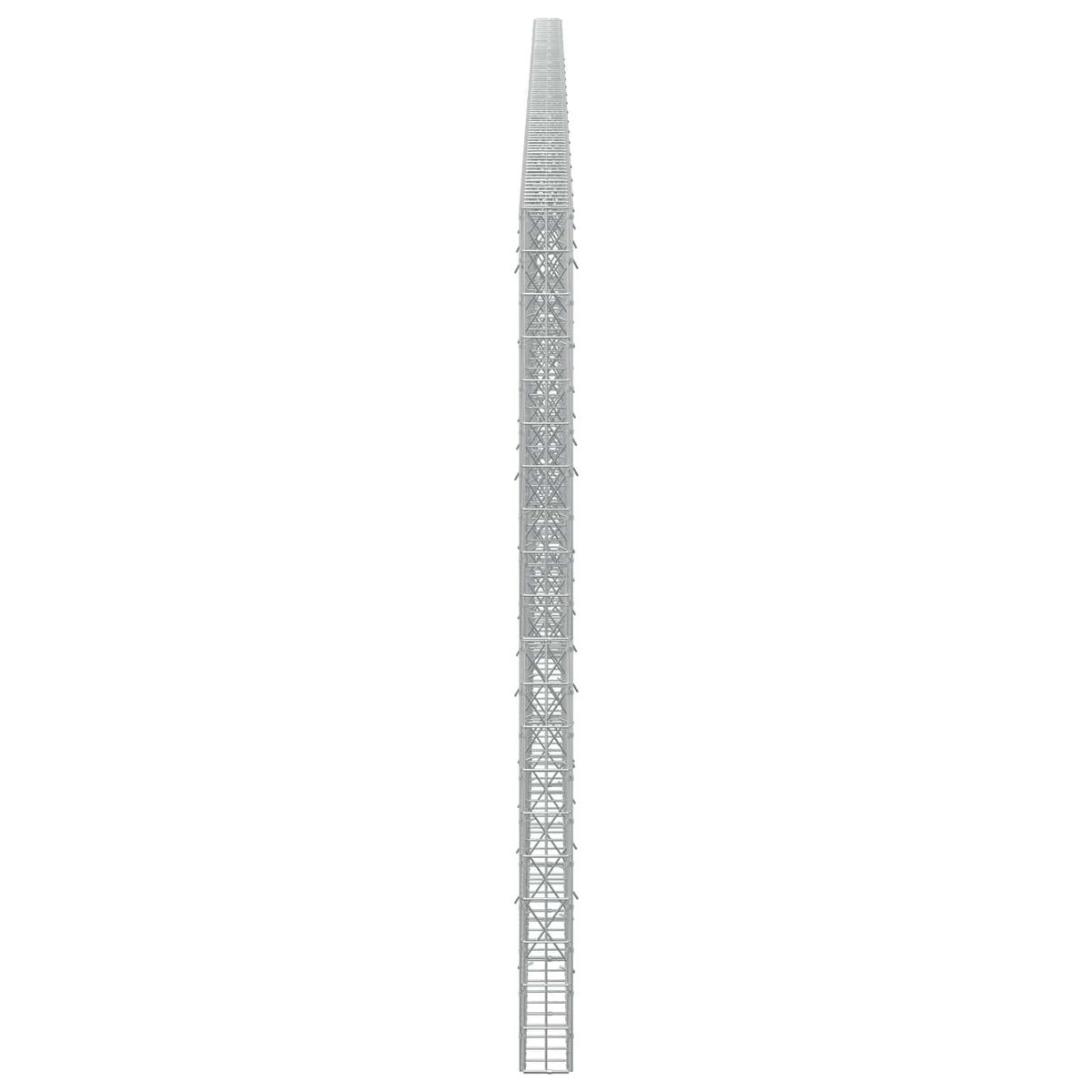 Γκαμπιόν με σύρμα 3,5 mm και πλέγμα 5x10 cm 950x10x200 εκ - Pakobazaar