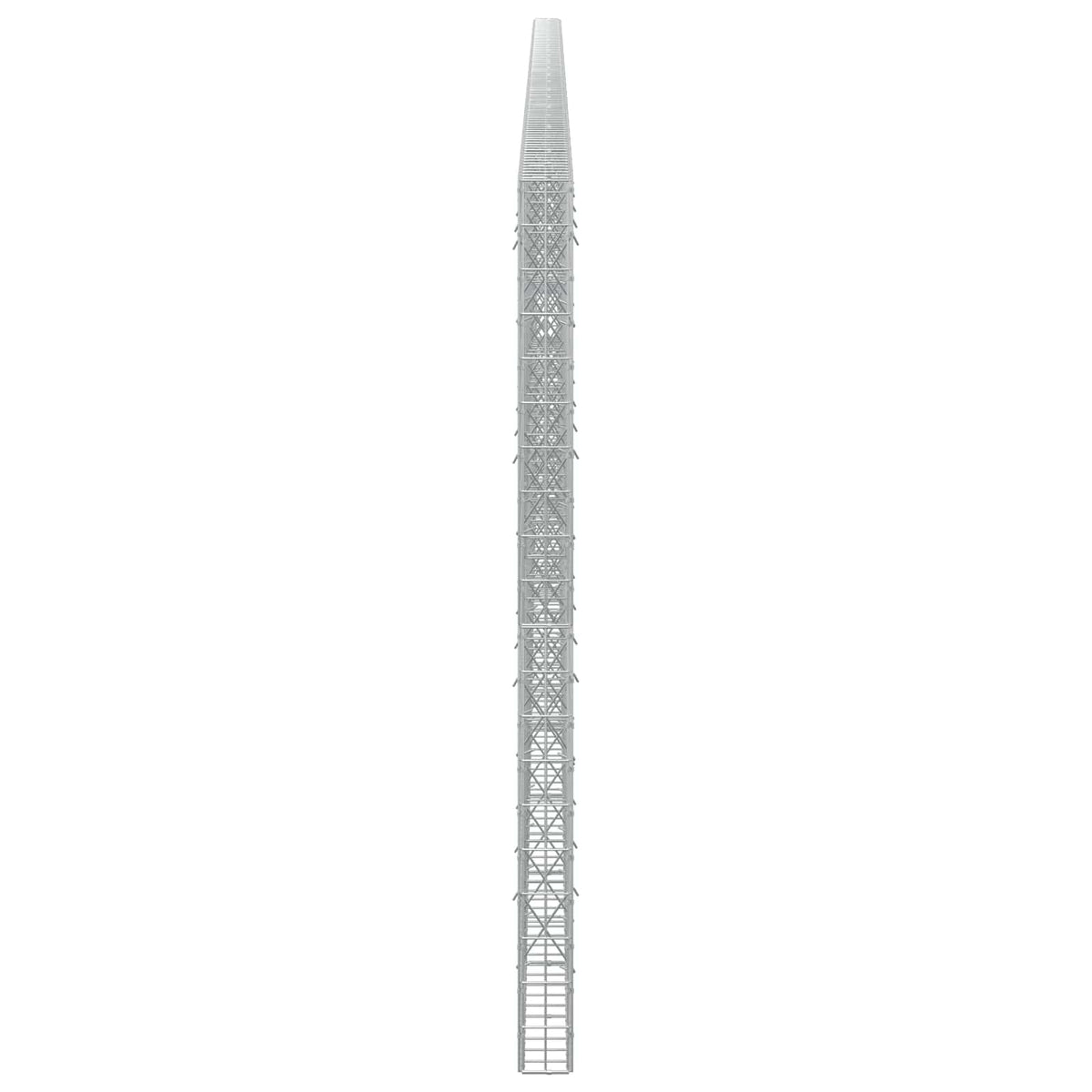 Γκαμπιόν με σύρμα 3,5 mm και πλέγμα 5x10 cm 1050x10x200 εκ - Pakobazaar