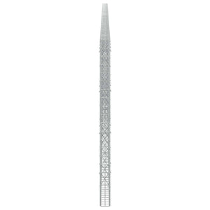 Γκαμπιόν με σύρμα 3,5 mm και πλέγμα 5x10 cm 1100x10x200 εκ - Pakobazaar