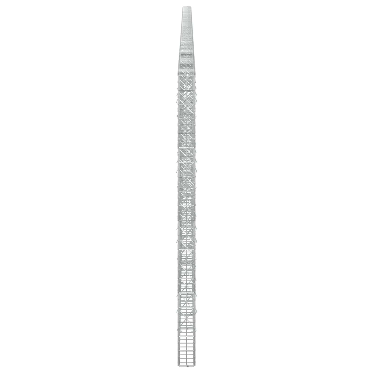 Γκαμπιόν με σύρμα 3,5 mm και πλέγμα 5x10 cm 1150x10x200 εκ - Pakobazaar