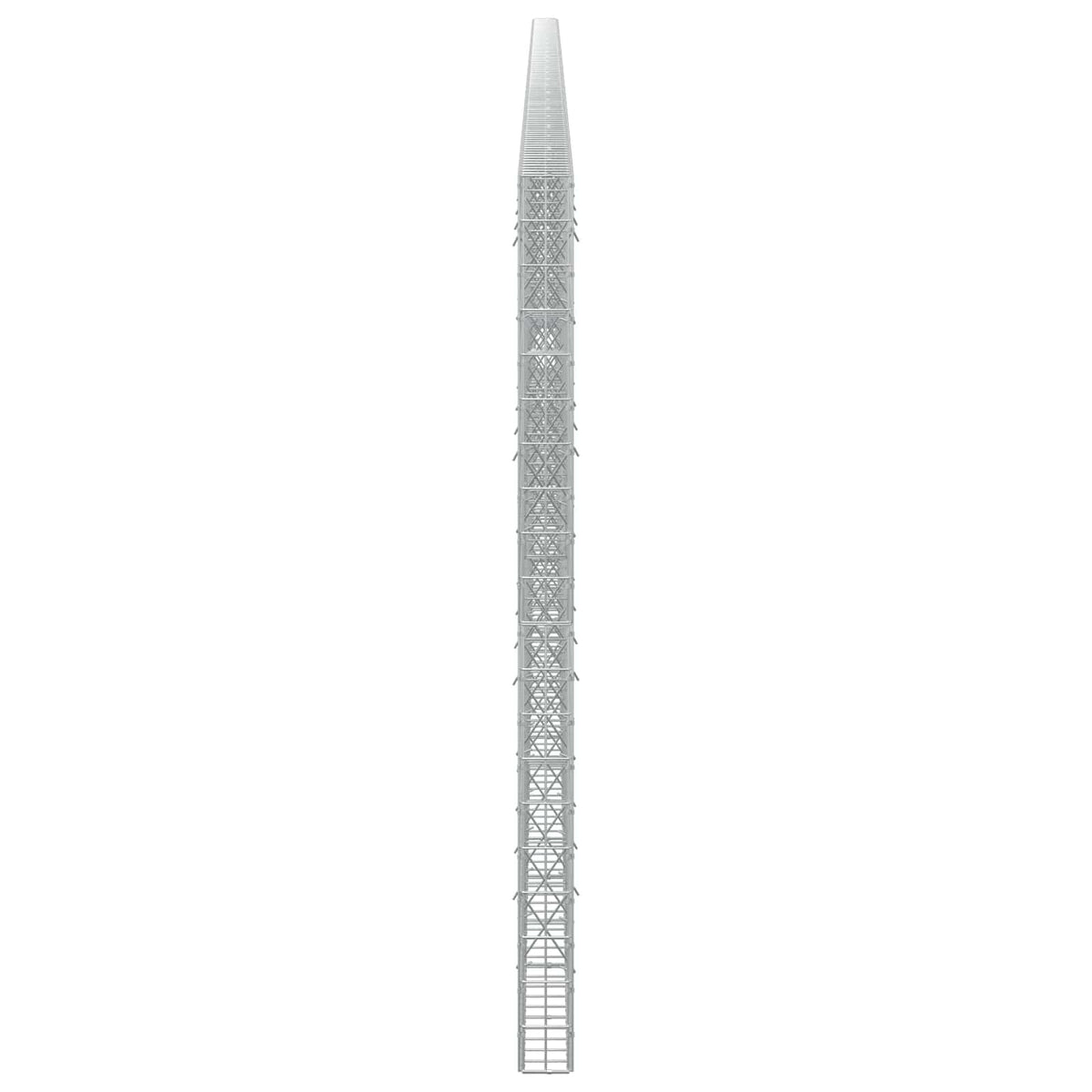 Γκαμπιόν με σύρμα 3,5 mm και πλέγμα 5x10 cm 1200x10x200 εκ - Pakobazaar