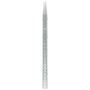 Γκαμπιόν με σύρμα 3,5 mm και πλέγμα 5x10 cm 1200x10x200 εκ - Pakobazaar