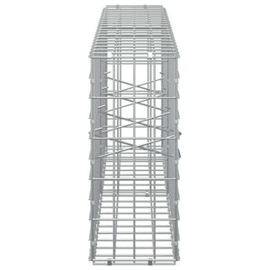 Γκαμπιόν με σύρμα 3,5 mm και πλέγμα 5x10 cm 200x20x50 εκ - Pakobazaar