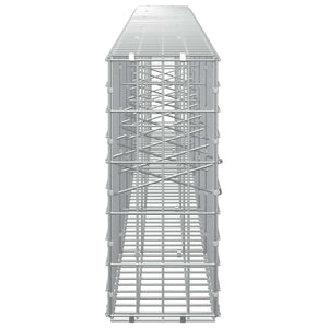 Γκαμπιόν με σύρμα 3,5 mm και πλέγμα 5x10 cm 500x20x50 εκ - Pakobazaar