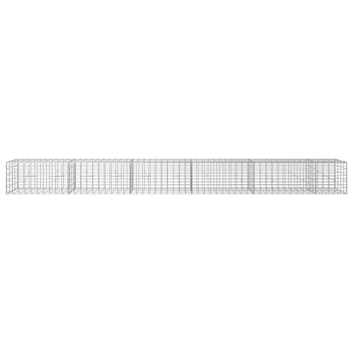 Γκαμπιόν με σύρμα 3,5 mm και πλέγμα 5x10 cm 550x20x50 εκ