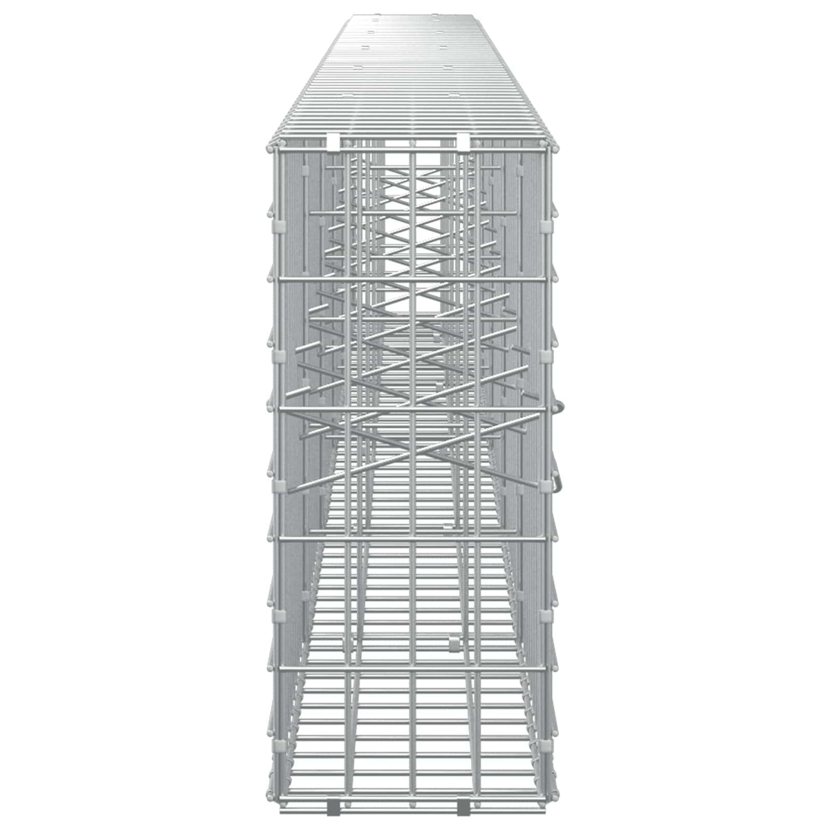Γκαμπιόν με σύρμα 3,5 mm και πλέγμα 5x10 cm 550x20x50 εκ