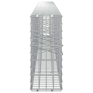 Γκαμπιόν με σύρμα 3,5 mm και πλέγμα 5x10 cm 550x20x50 εκ
