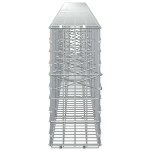Γκαμπιόν με σύρμα 3,5 mm και πλέγμα 5x10 cm 600x20x50 εκ - Pakobazaar