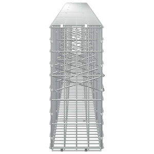 Γκαμπιόν με σύρμα 3,5 mm και πλέγμα 5x10 cm 650x20x50 εκ - Pakobazaar