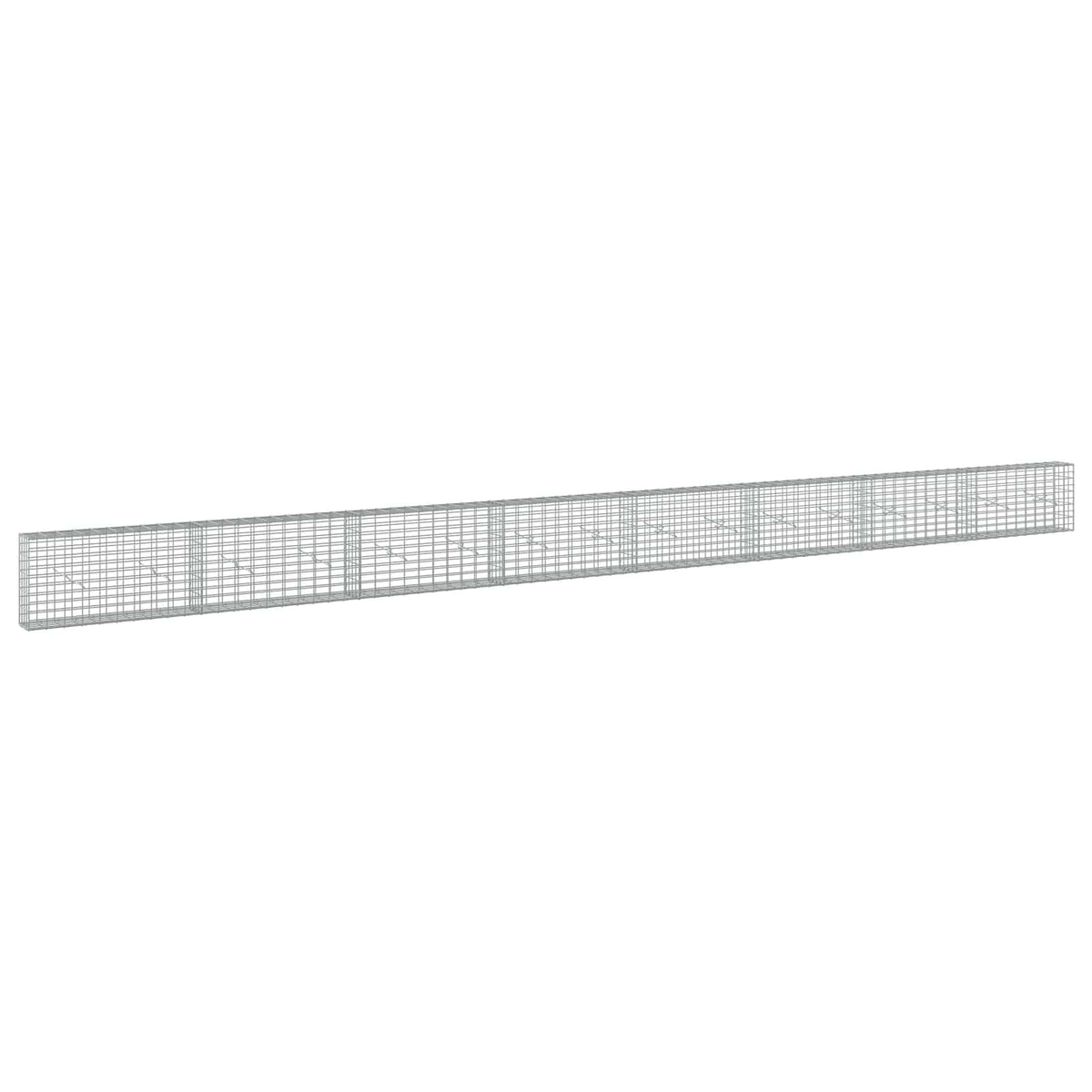 Γκαμπιόν με σύρμα 3,5 mm και πλέγμα 5x10 cm 800x20x50 εκ