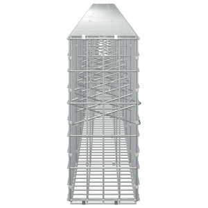 Γκαμπιόν με σύρμα 3,5 mm και πλέγμα 5x10 cm 950x20x50 εκ - Pakobazaar