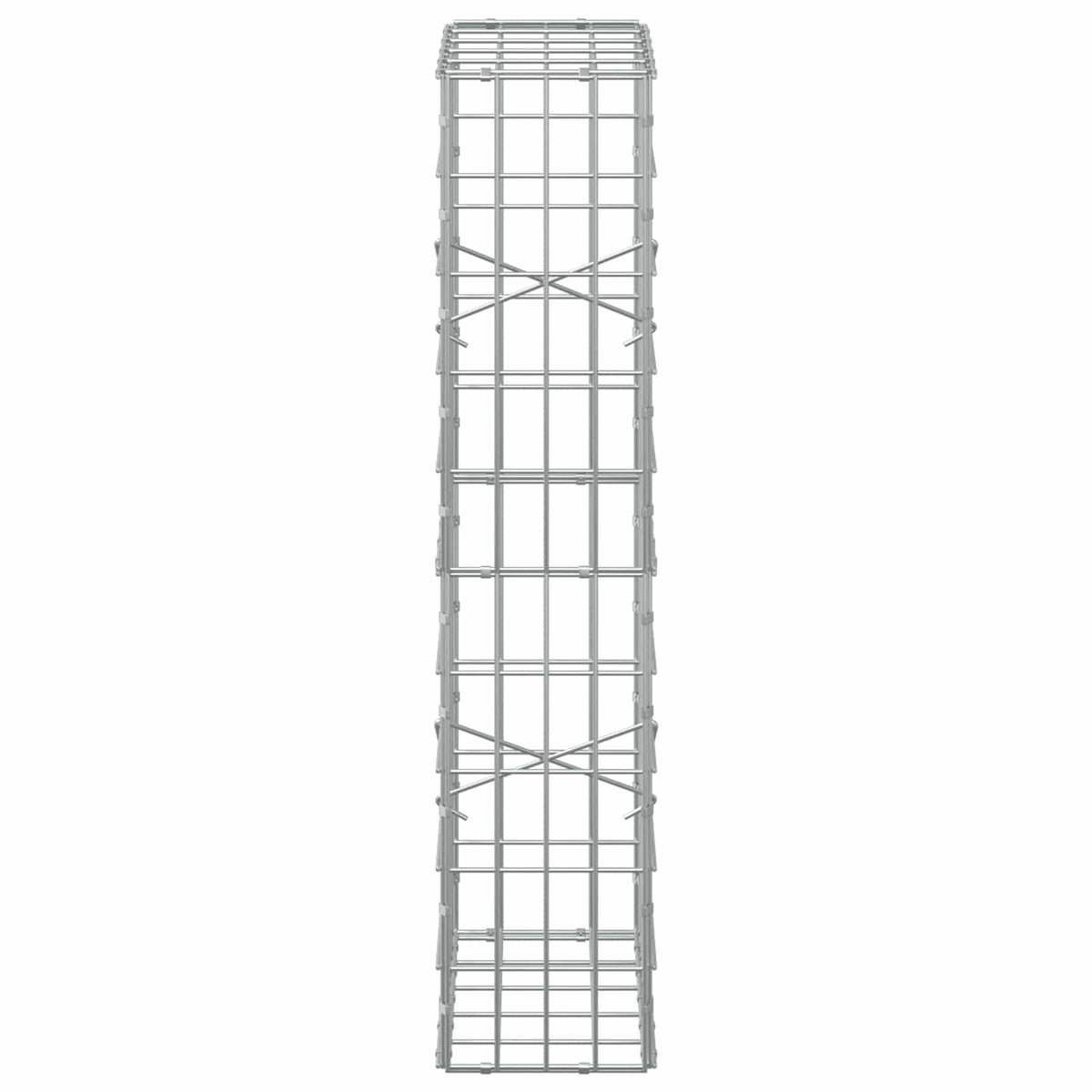Γκαμπιόν με σύρμα 3,5 mm και πλέγμα 5x10 cm 50x20x100 εκ - Pakobazaar