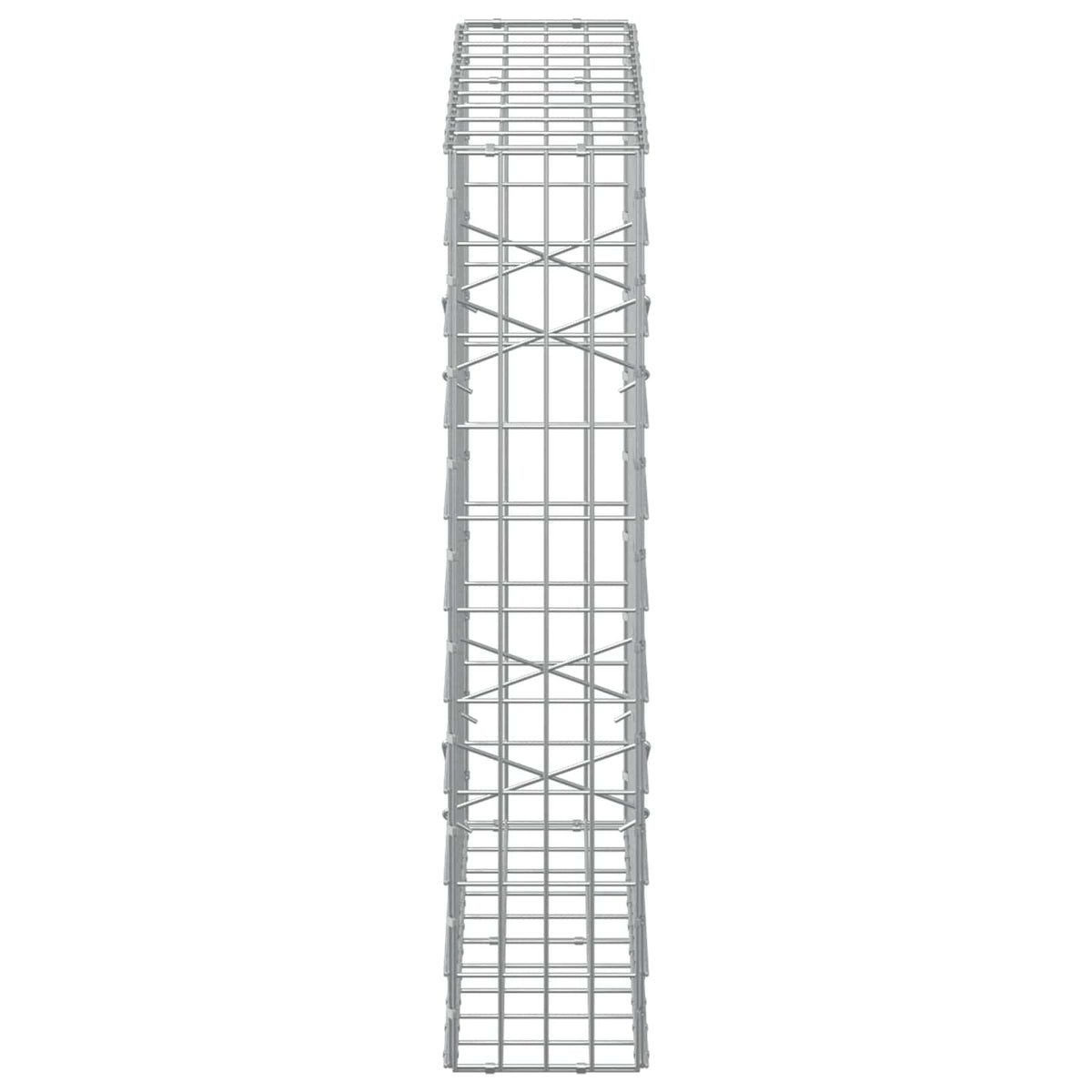 Γκαμπιόν με σύρμα 3,5 mm και πλέγμα 5x10 cm 100x20x100 εκ.