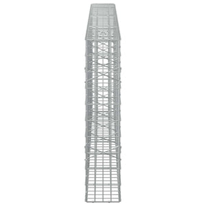 Γκαμπιόν με σύρμα 3,5 mm και πλέγμα 5x10 cm 350x20x100 εκ - Pakobazaar