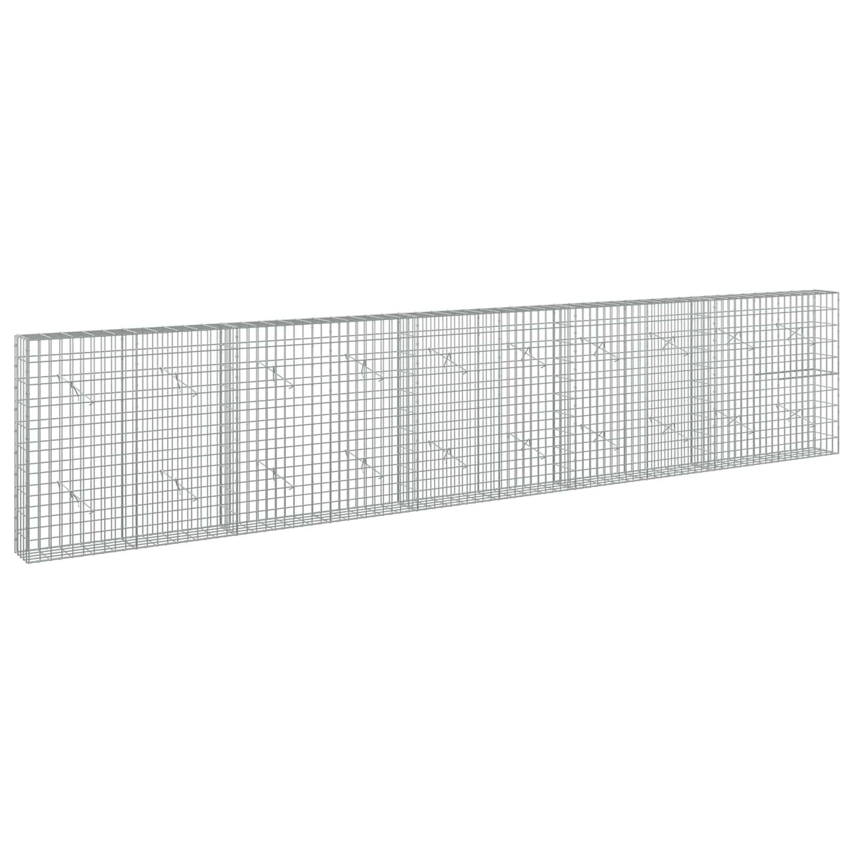 Γκαμπιόν με σύρμα 3,5 mm και πλέγμα 5x10 cm 500x20x100 εκ