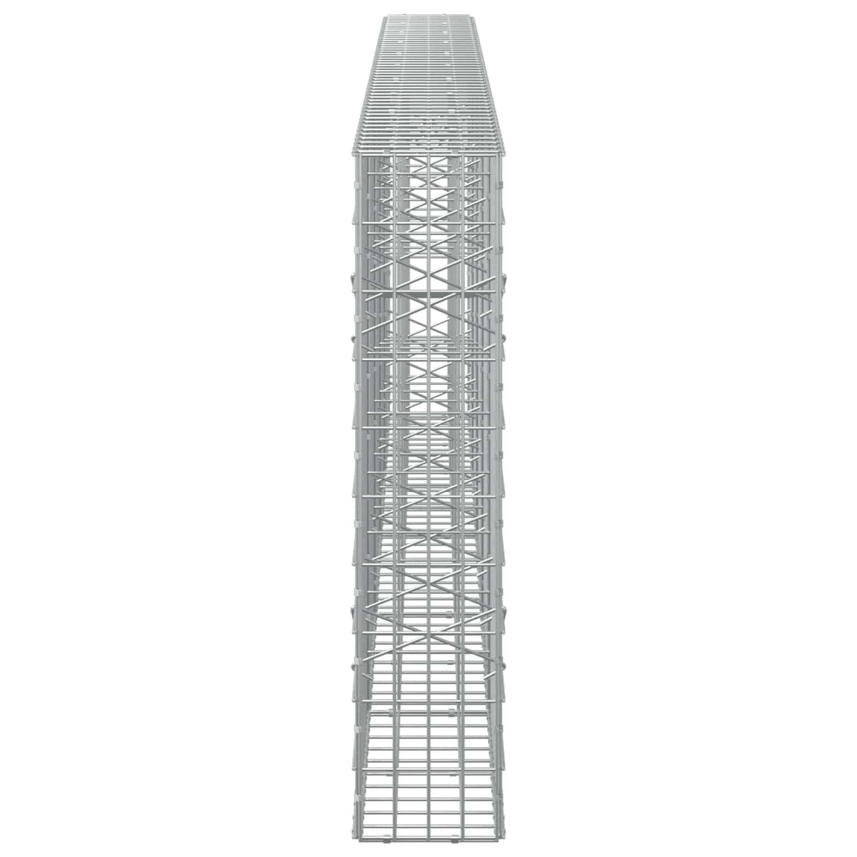 Γκαμπιόν με σύρμα 3,5 mm και πλέγμα 5x10 cm 500x20x100 εκ