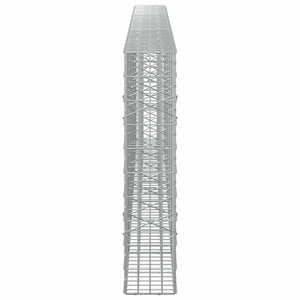 Γκαμπιόν με σύρμα 3,5 mm και πλέγμα 5x10 cm 550x20x100 εκ. - Pakobazaar