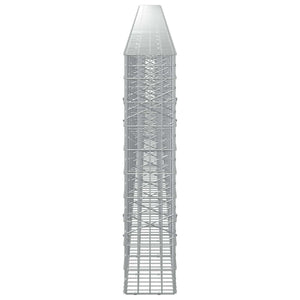 Γκαμπιόν με σύρμα 3,5 mm και πλέγμα 5x10 cm 1100x20x100 εκ - Pakobazaar