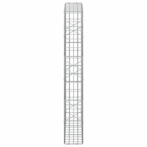 Γκαμπιόν με σύρμα 3,5 mm και πλέγμα 5x10 cm 100x20x150 εκ - Pakobazaar
