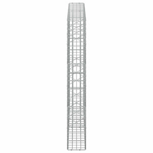 Γκαμπιόν με σύρμα 3,5 mm και πλέγμα 5x10 cm 200x20x150 εκ - Pakobazaar