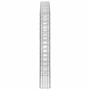 Γκαμπιόν με σύρμα 3,5 mm και πλέγμα 5x10 cm 250x20x150 εκ. - Pakobazaar