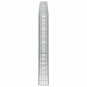 Γκαμπιόν με σύρμα 3,5 mm και πλέγμα 5x10 cm 400x20x150 εκ