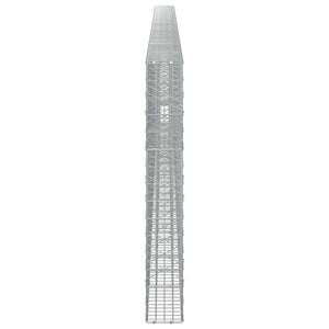 Γκαμπιόν με σύρμα 3,5 mm και πλέγμα 5x10 cm 950x20x150 εκ - Pakobazaar
