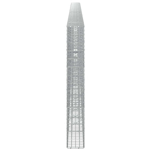 Γκαμπιόν με σύρμα 3,5 mm και πλέγμα 5x10 cm 1000x20x150 εκ