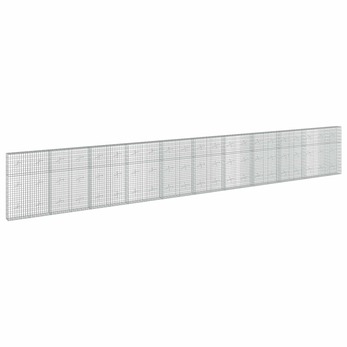 Γκαμπιόν με σύρμα 3,5 mm και πλέγμα 5x10 cm 1050x20x150 εκ