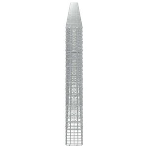 Γκαμπιόν με σύρμα 3,5 mm και πλέγμα 5x10 cm 1200x20x150 εκ