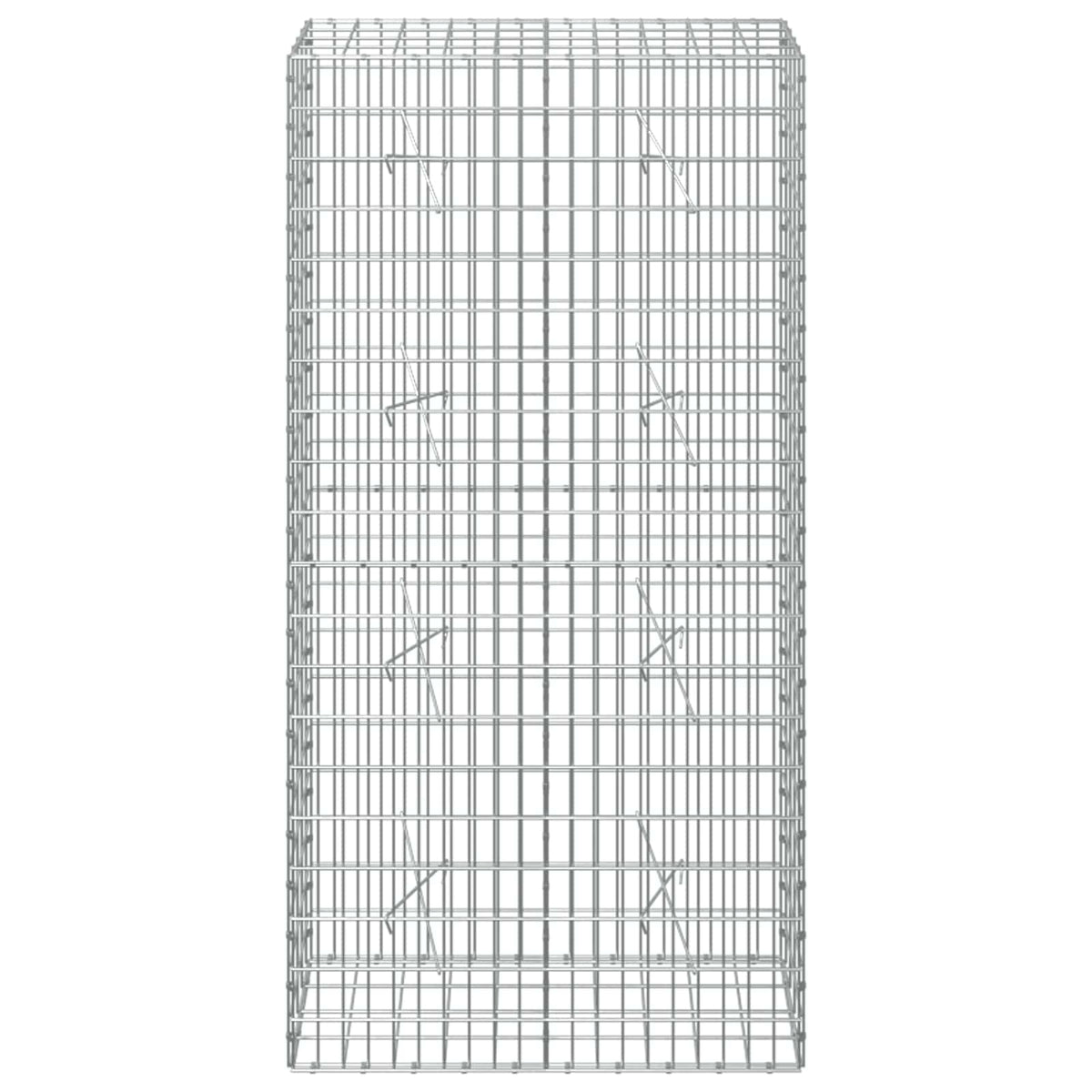Γκαμπιόν με σύρμα 3,5 mm και πλέγμα 5x10 cm 100x20x200 εκ
