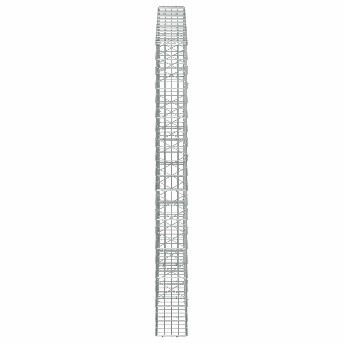 Γκαμπιόν με σύρμα 3,5 mm και πλέγμα 5x10 cm 250x20x200 εκ.