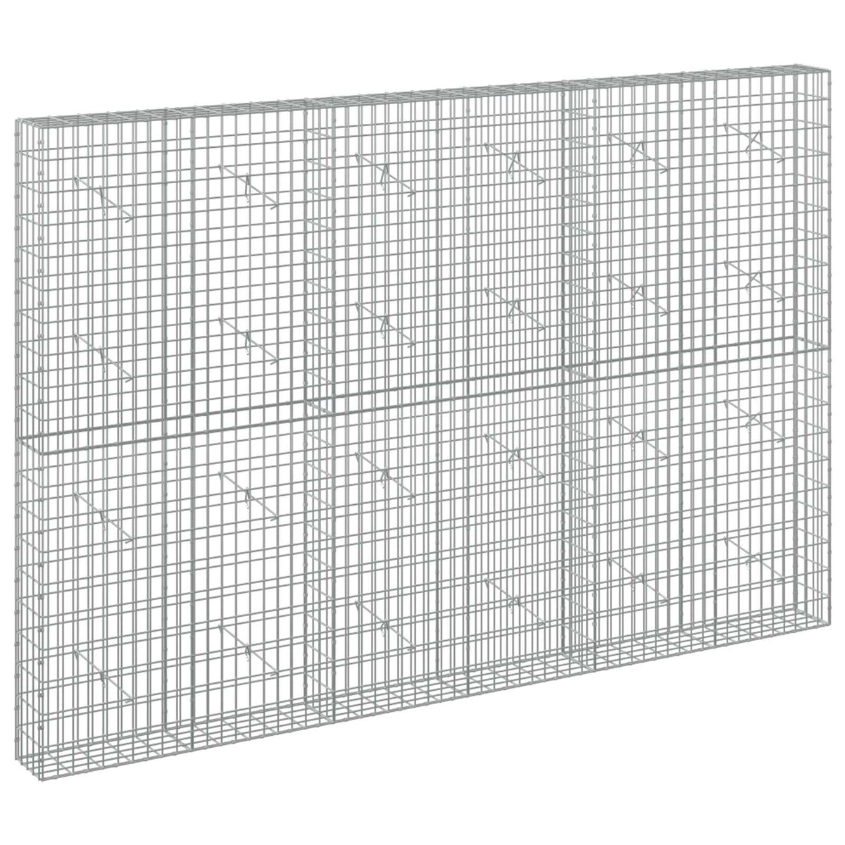 Γκαμπιόν με σύρμα 3,5 mm και πλέγμα 5x10 cm 300x20x200 εκ - Pakobazaar