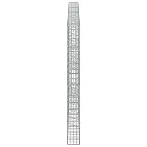 Γκαμπιόν με σύρμα 3,5 mm και πλέγμα 5x10 cm 400x20x200 εκ - Pakobazaar