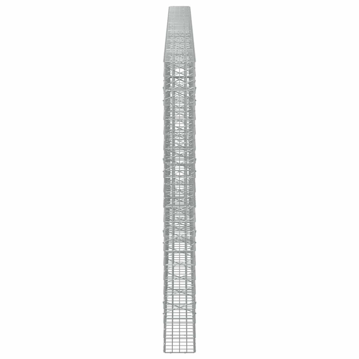 Γκαμπιόν με σύρμα 3,5 mm και πλέγμα 5x10 cm 650x20x200 εκ