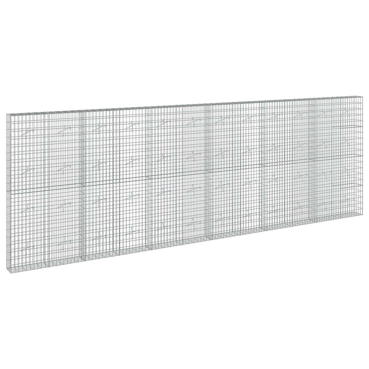 Γκαμπιόν με σύρμα 3,5 mm και πλέγμα 5x10 cm 700x20x200 εκ - Pakobazaar