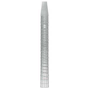Γκαμπιόν με σύρμα 3,5 mm και πλέγμα 5x10 cm 900x20x200 εκ - Pakobazaar