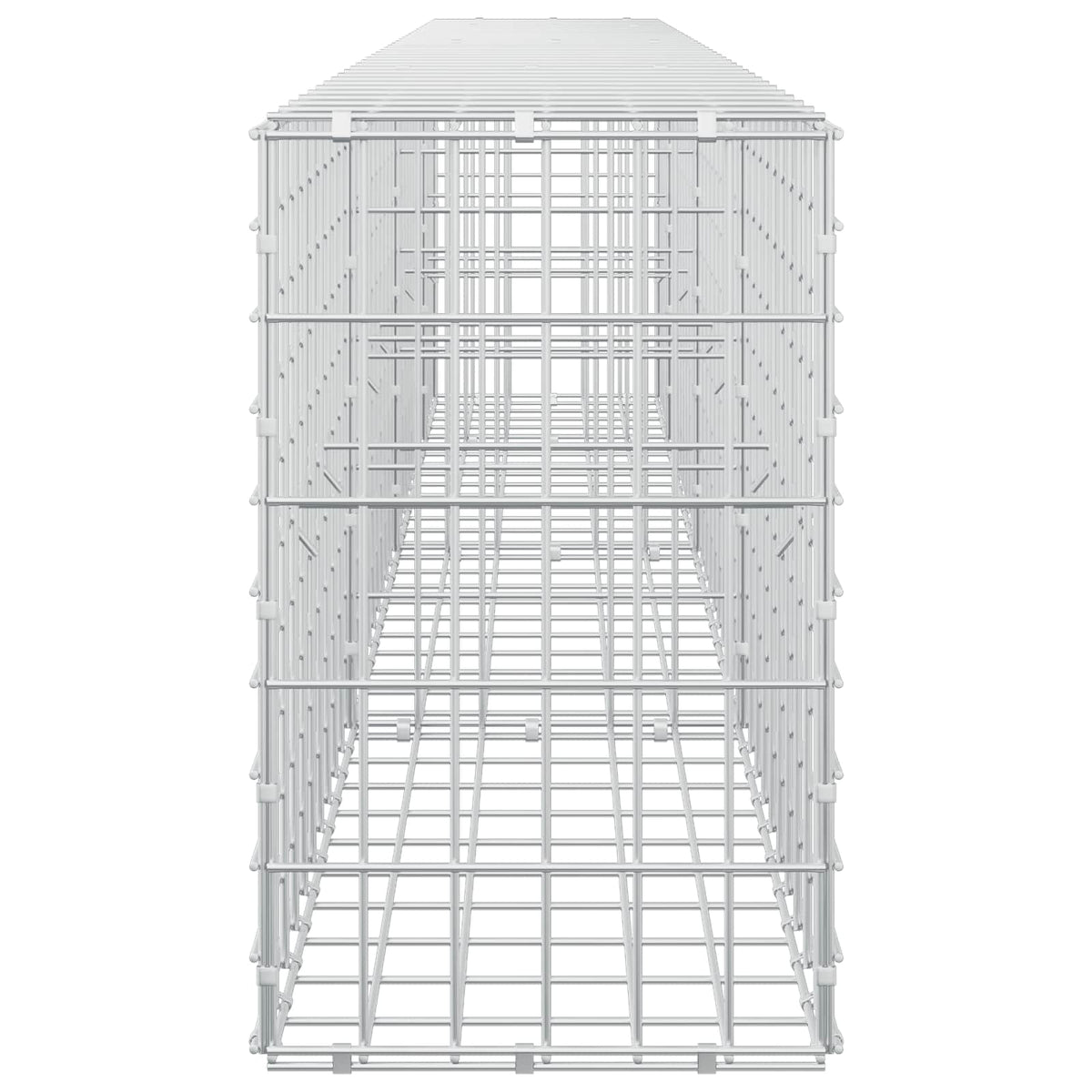 Γκαμπιόν με σύρμα 3,5 mm και πλέγμα 5x10 cm 350x30x50 εκ - Pakobazaar