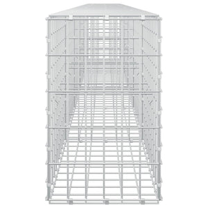 Γκαμπιόν με σύρμα 3,5 mm και πλέγμα 5x10 cm 550x30x50 εκ - Pakobazaar