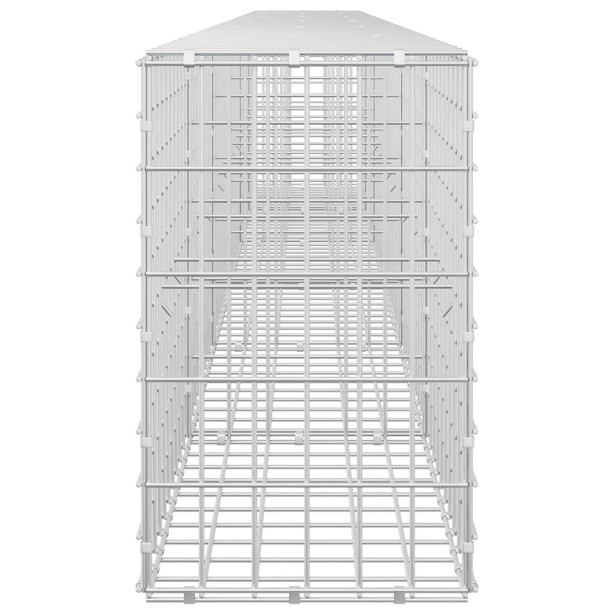 Γκαμπιόν με σύρμα 3,5 mm και πλέγμα 5x10 cm 600x30x50 εκ - Pakobazaar
