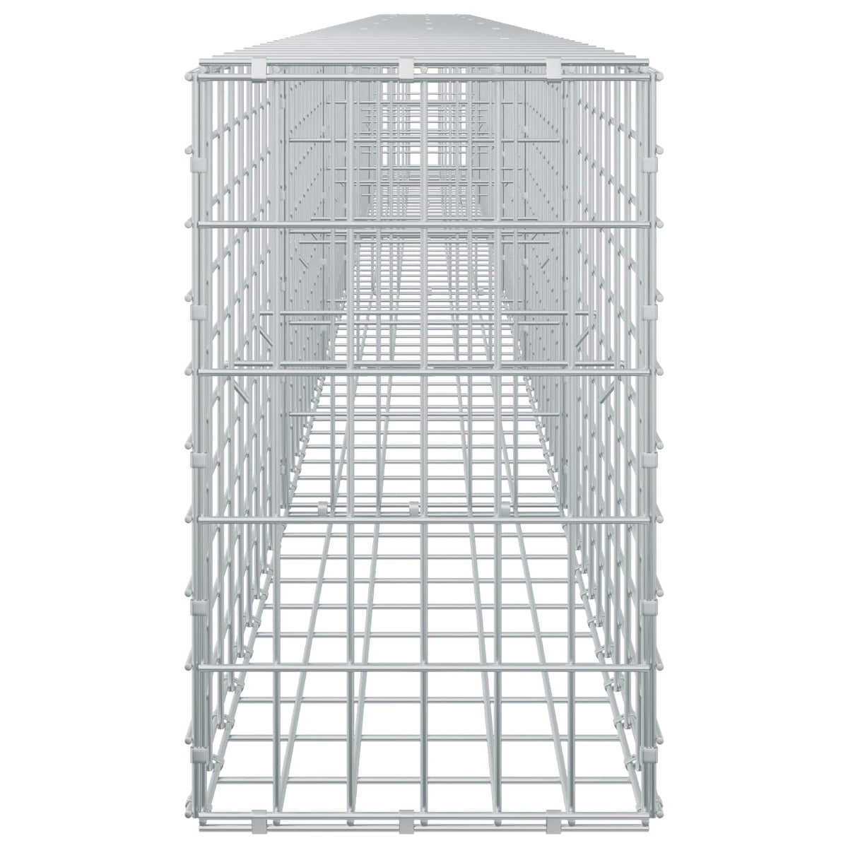 Γκαμπιόν με σύρμα 3,5 mm και πλέγμα 5x10 cm 650x30x50 εκ. - Pakobazaar