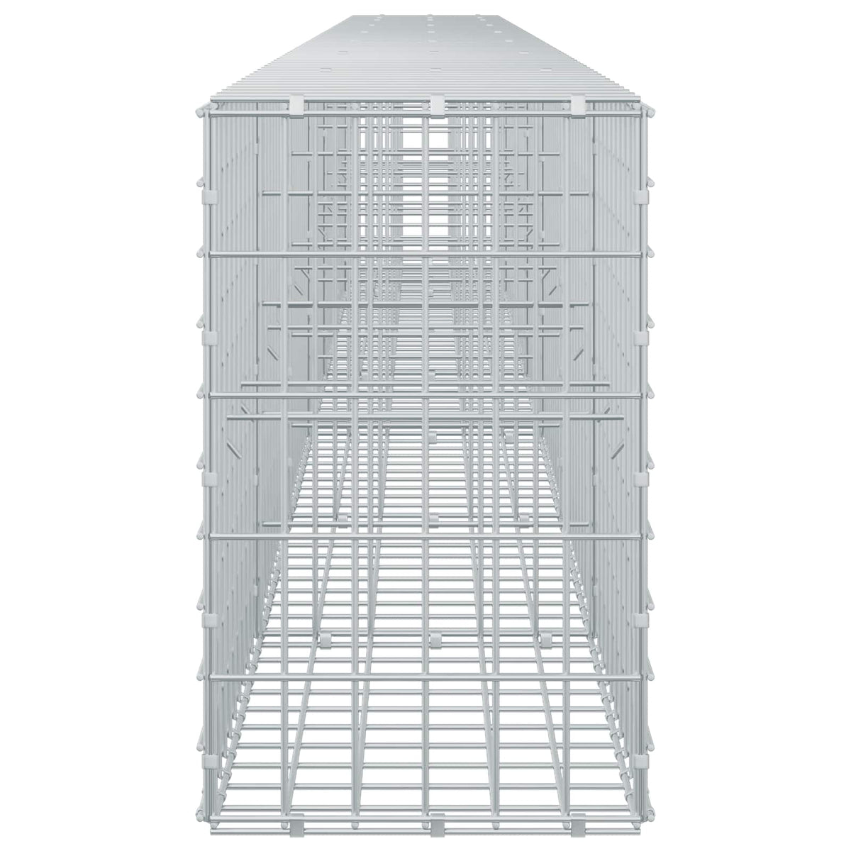 Γκαμπιόν με σύρμα 3,5 mm και πλέγμα 5x10 cm 700x30x50 εκ. - Pakobazaar