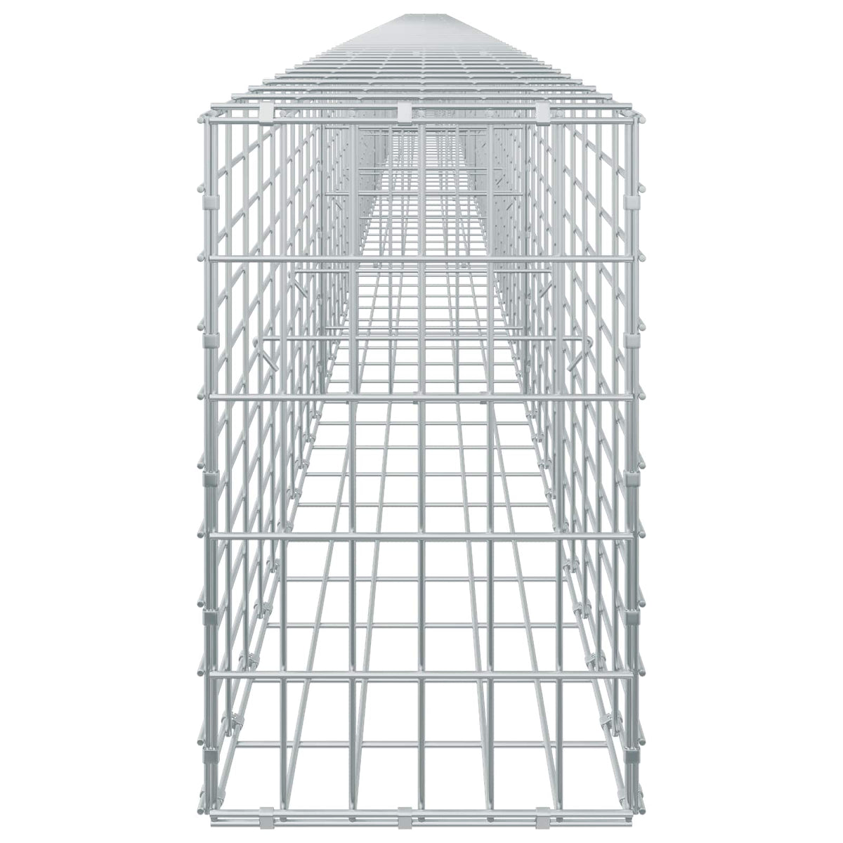 Γκαμπιόν με σύρμα 3,5 mm και πλέγμα 5x10 cm 900x30x50 εκ - Pakobazaar