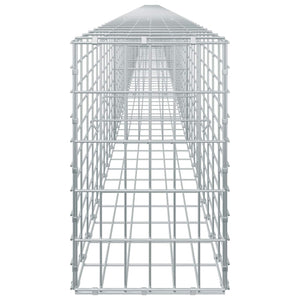 Γκαμπιόν με σύρμα 3,5 mm και πλέγμα 5x10 cm 900x30x50 εκ - Pakobazaar