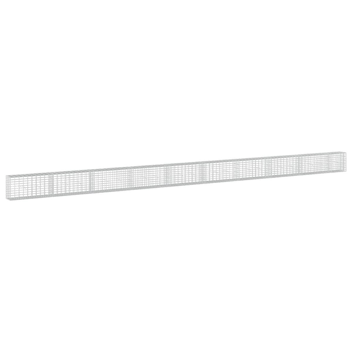 Γκαμπιόν με σύρμα 3,5 mm και πλέγμα 5x10 cm 950x30x50 εκ. - Pakobazaar
