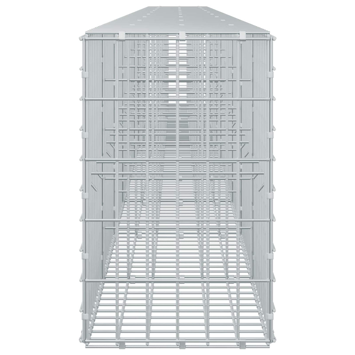 Γκαμπιόν με σύρμα 3,5 mm και πλέγμα 5x10 cm 950x30x50 εκ. - Pakobazaar