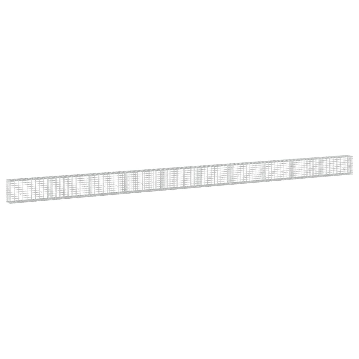 Γκαμπιόν με σύρμα 3,5 mm και πλέγμα 5x10 cm 1000x30x50 εκ - Pakobazaar
