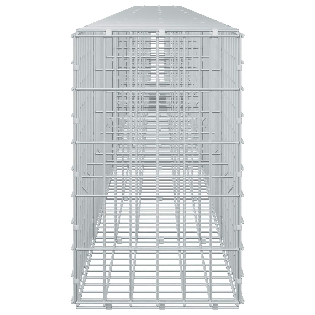 Γκαμπιόν με σύρμα 3,5 mm και πλέγμα 5x10 cm 1000x30x50 εκ - Pakobazaar