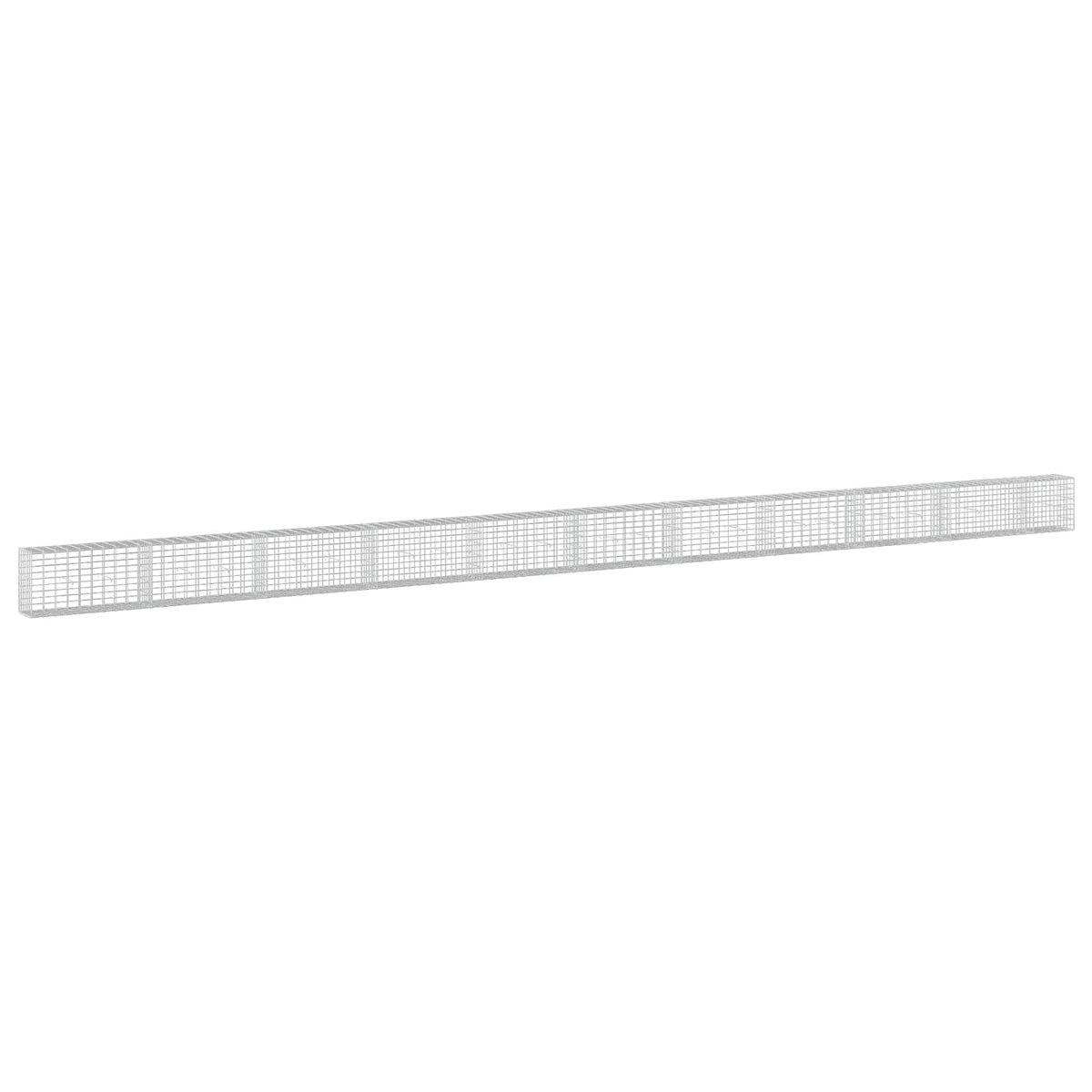 Γκαμπιόν με σύρμα 3,5 mm και πλέγμα 5x10 cm 1050x30x50 εκ - Pakobazaar