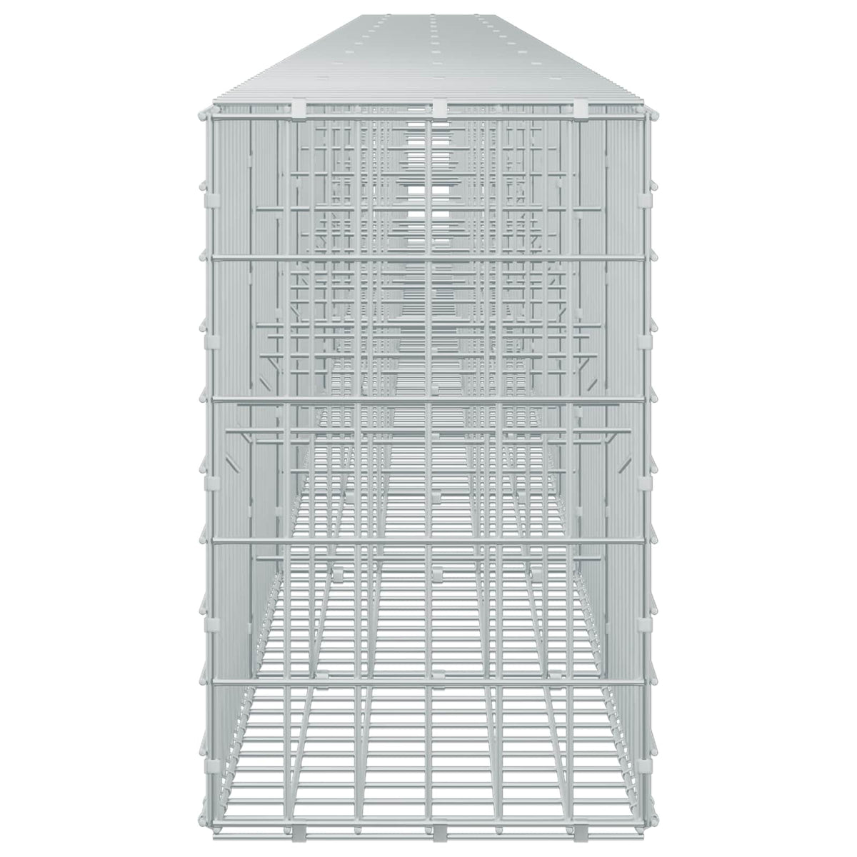 Γκαμπιόν με σύρμα 3,5 mm και πλέγμα 5x10 cm 1050x30x50 εκ - Pakobazaar
